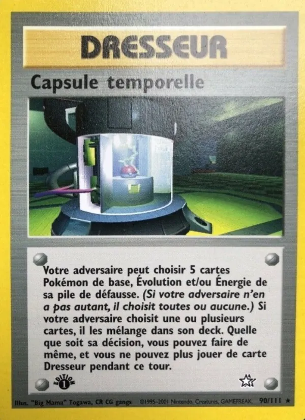 Capsule temporelle (Neo Genesis #90/111)