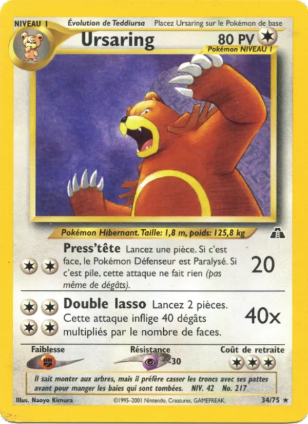 Ursaring (Neo Discovery #34/75)