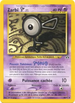 Zarbi F (Neo Discovery #48/75)