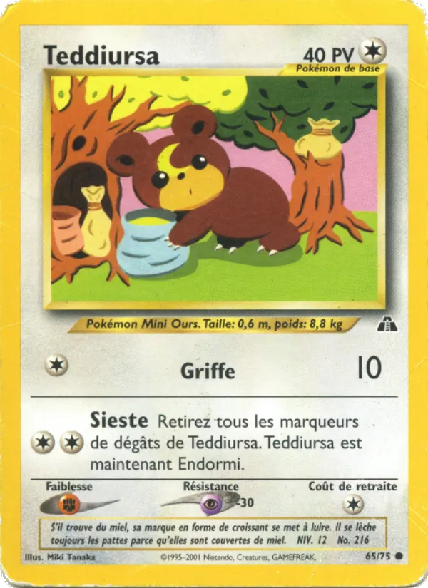 Teddiursa (Neo Discovery #65/75)