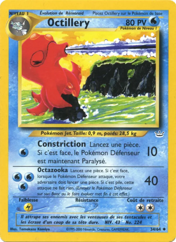 Octillery (Neo Revelation #34/64)