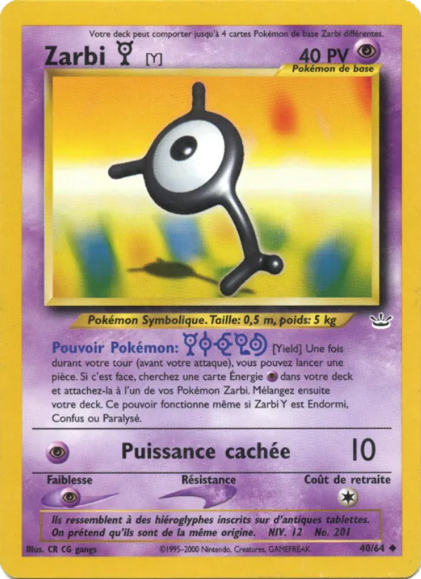 Zarbi Y (Neo Revelation #40/64)