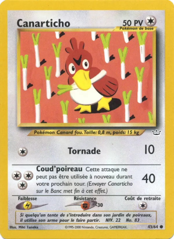 Canarticho (Neo Revelation #43/64)