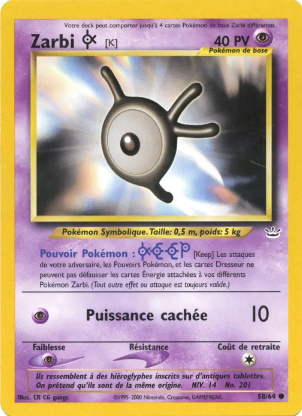 Zarbi K (Neo Revelation #58/64)