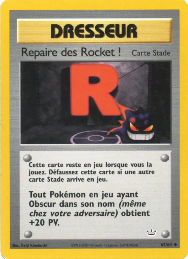 Repaire des Rocket ! (Neo Revelation #63/64)