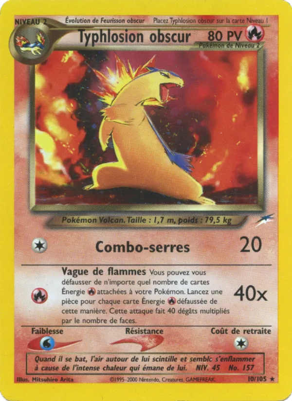 Typhlosion obscur (Neo Destiny #10/105)