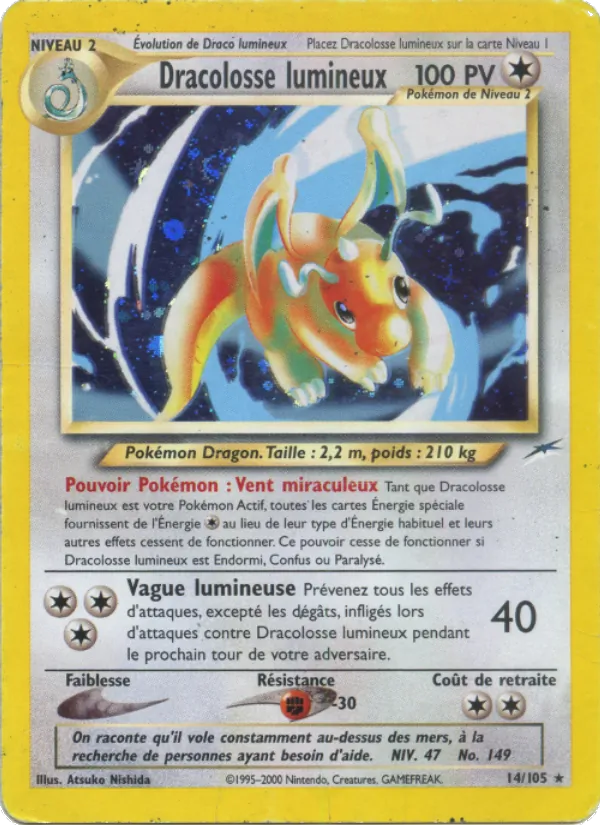 Dracolosse lumineux (Neo Destiny #14/105)