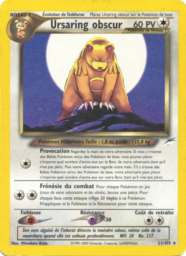 Ursaring obscur (Neo Destiny #21/105)
