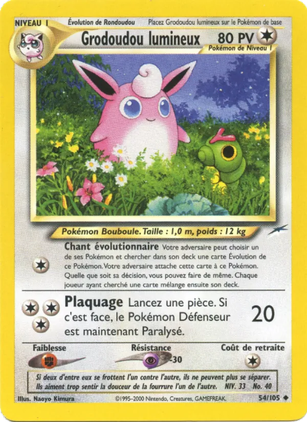 Grodoudou lumineux (Neo Destiny #54/105)