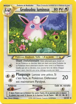 Grodoudou lumineux (Neo Destiny #54/105)