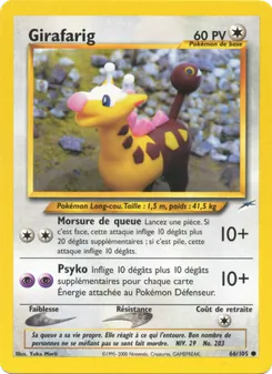 Girafarig (Neo Destiny #66/105)