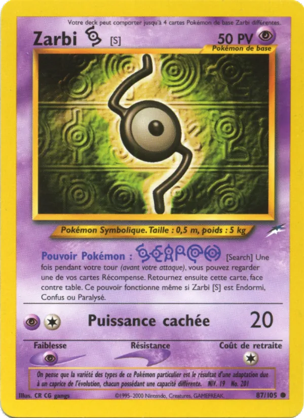 Zarbi S (Neo Destiny #87/105)