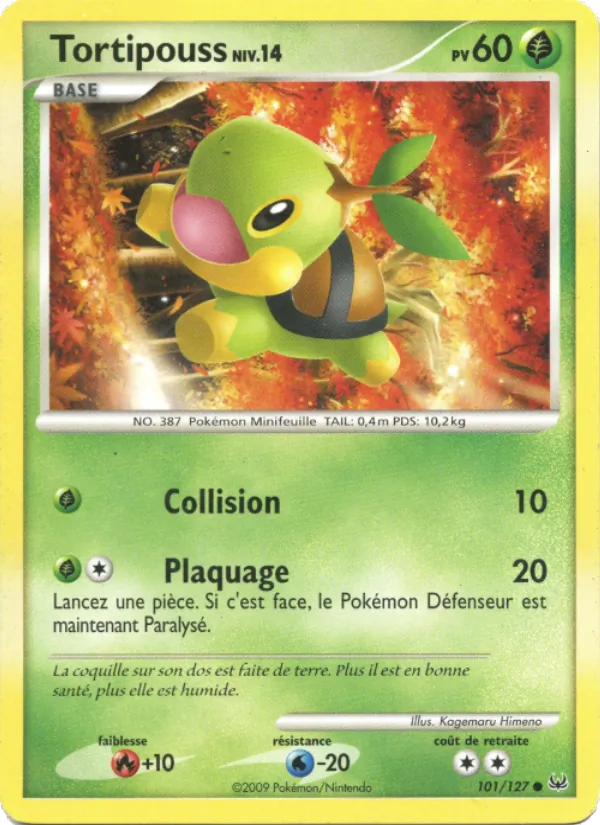 Tortipouss (Platinum #101/127)