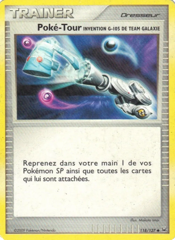 Poké-Tour Invention G-105 de Team Galaxie (Platine #118/127)