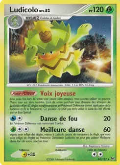 Ludicolo (Platine #34/127)