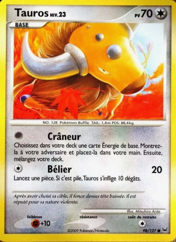 Tauros (Platinum #98/127)