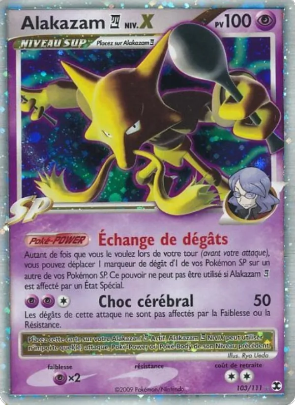 Alakazam 4 Niv. X (Rising Rivals #103/111)