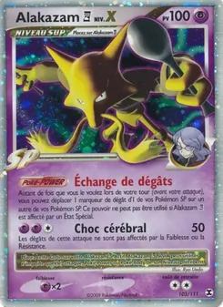 Alakazam 4 Niv. X (Rivaux Émergeants #103/111)