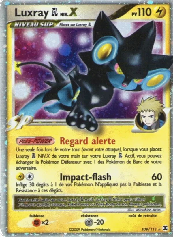 Luxray GL Niv. X (Rivaux Émergeants #109/111)