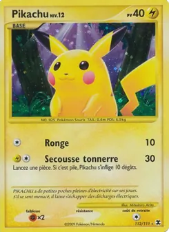 Pikachu Niv. 12 (Rivaux Émergeants #112/111)