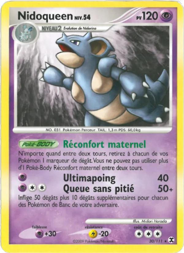 Nidoqueen Niv. 54 (Rivaux Émergeants #30/111)