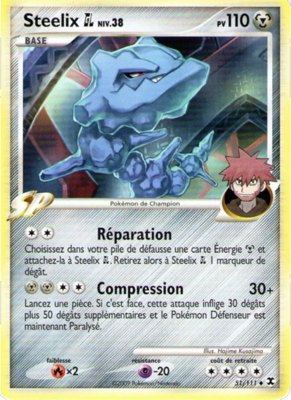 Steelix GL Niv. 38 (Rising Rivals #51/111)