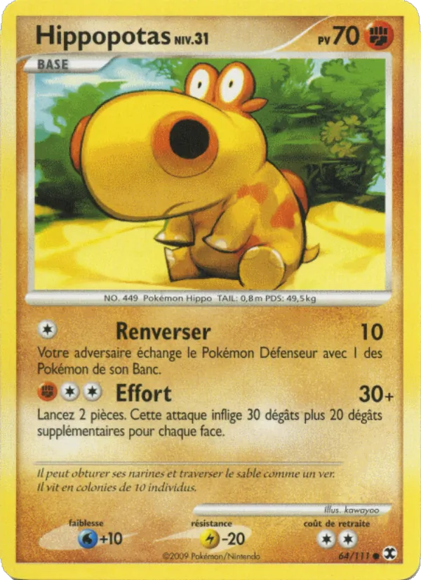 Hippopotas Niv. 31 (Rising Rivals #64/111)