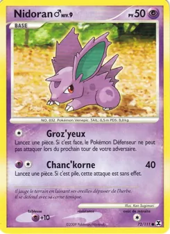 Nidoran♂ Niv. 9 (Rivaux Émergeants #72/111)