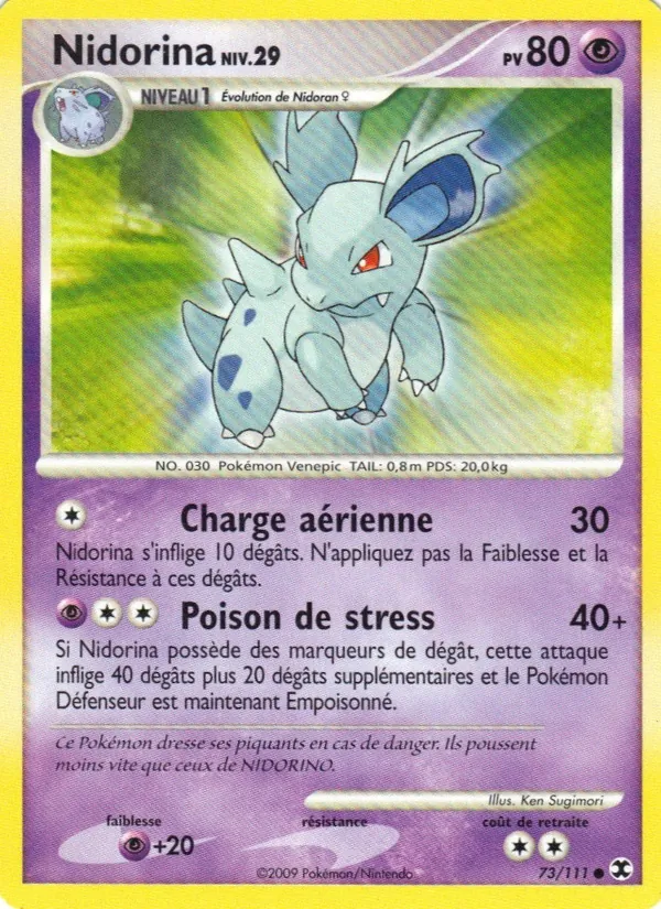 Nidorina Niv. 29 (Rising Rivals #73/111)