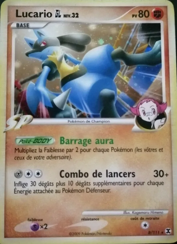 Lucario GL Niv. 32 (Rivaux Émergeants #8/111)