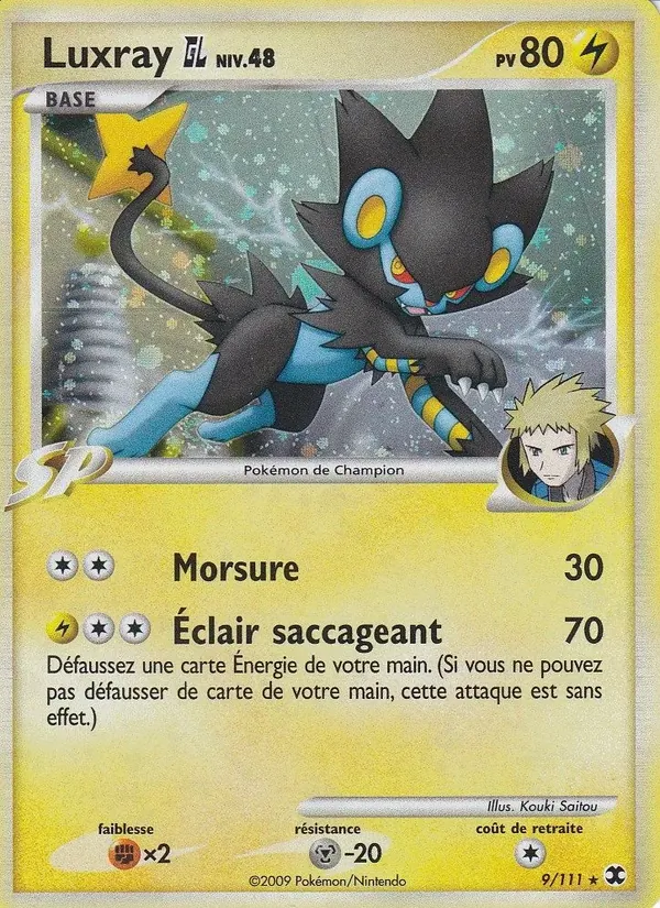 Luxray GL Niv. 48 (Rivaux Émergeants #9/111)