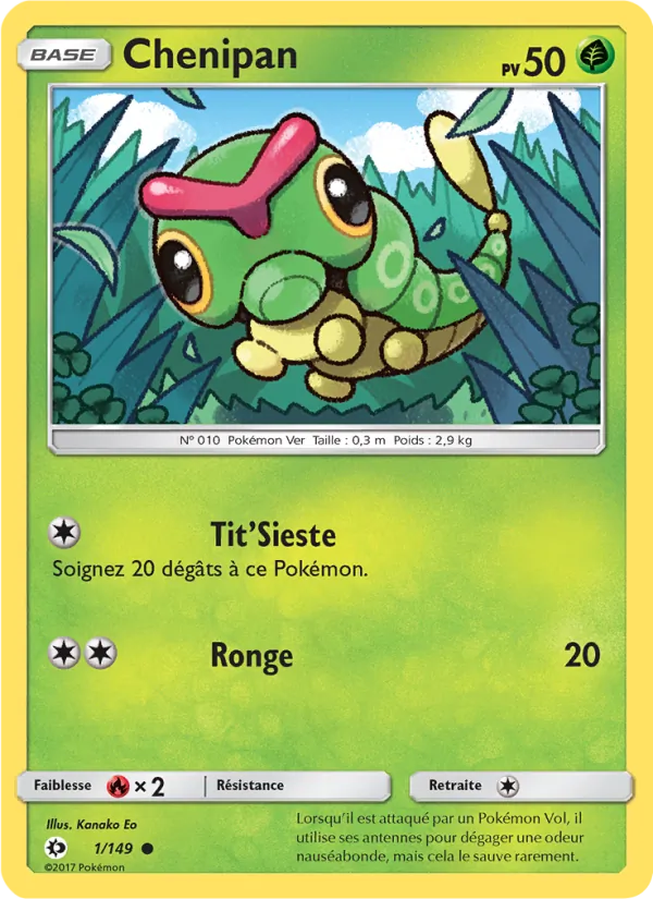 Chenipan (Soleil et Lune #1/149)