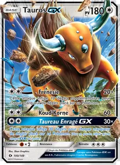 Tauros GX (Soleil et Lune #100/149)