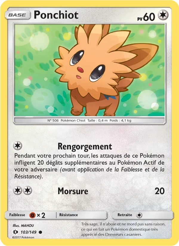 Ponchiot (Sun & Moon #103/149)