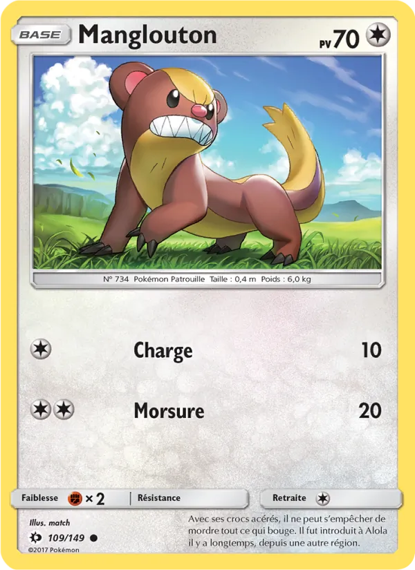Manglouton (Sun & Moon #109/149)