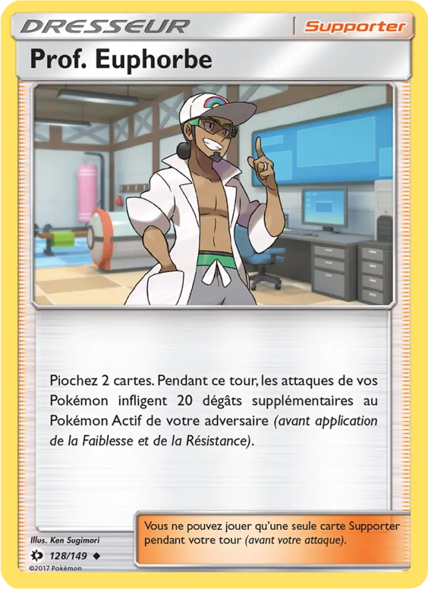 Prof. Euphorbe (Sun & Moon #128/149)