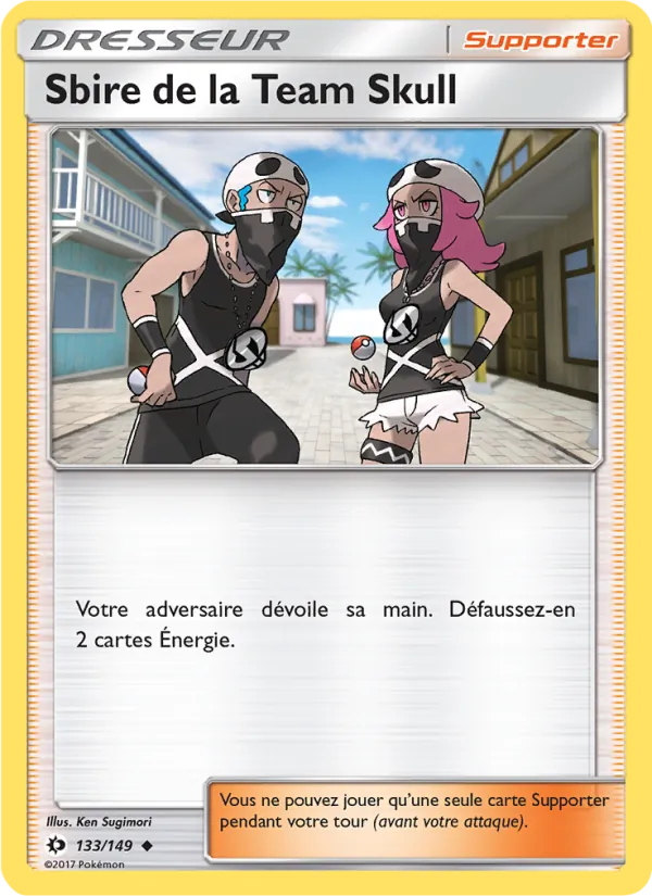 Sbire de la Team Skull (Sun & Moon #133/149)