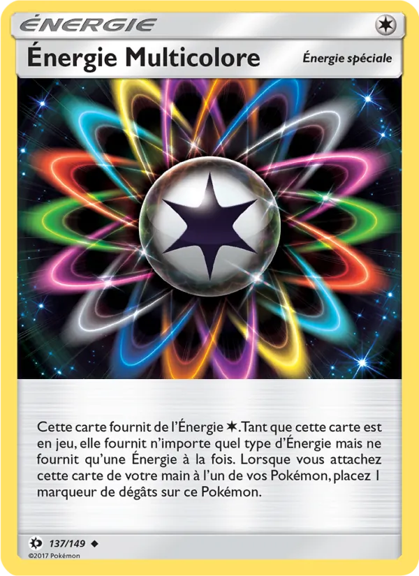 Énergie Multicolore (Soleil et Lune #137/149)