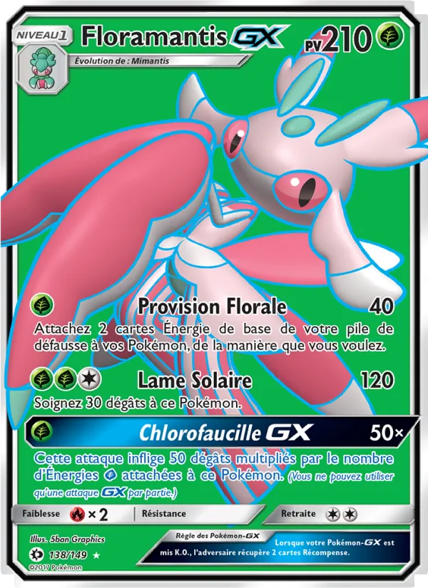 Floramantis GX (Sun & Moon #138/149)