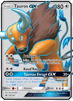Tauros GX (Soleil et Lune #144/149)