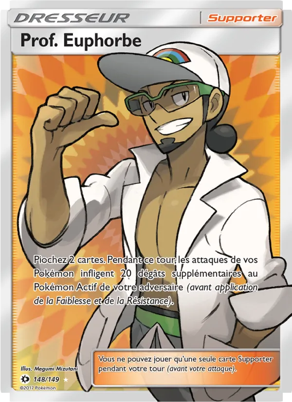 Prof. Euphorbe (Soleil et Lune #148/149)