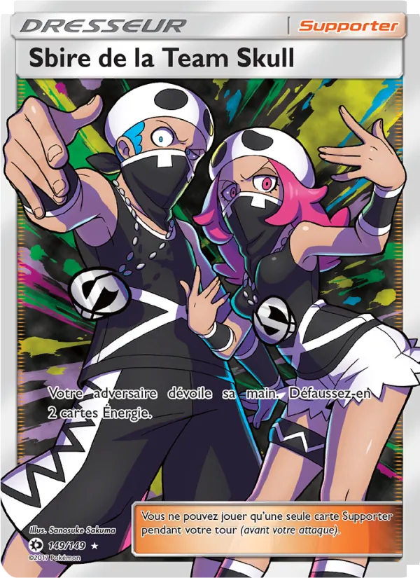 Sbire de la Team Skull (Soleil et Lune #149/149)