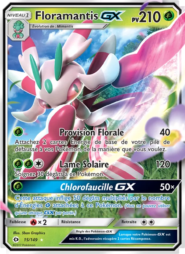Floramantis GX (Sun & Moon #15/149)