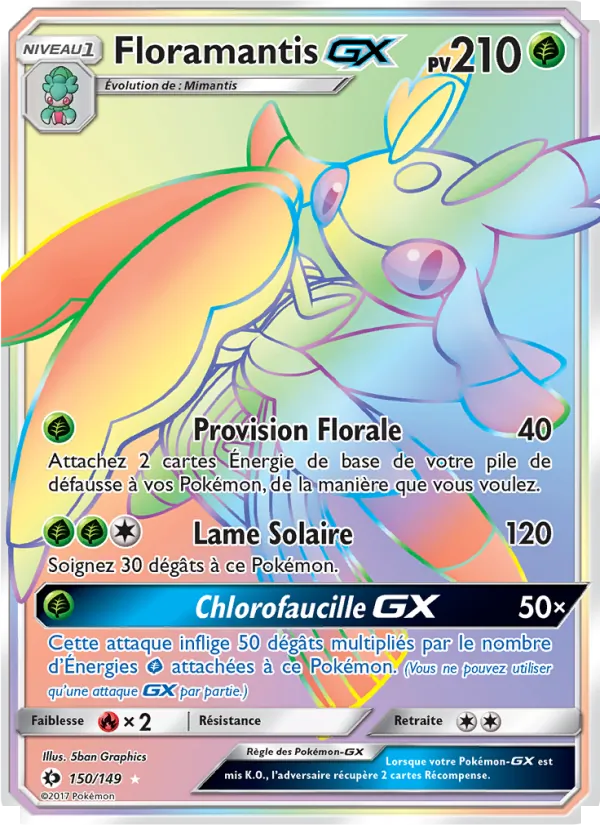 Floramantis GX (Soleil et Lune #150/149)
