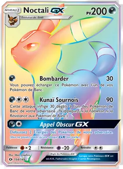 Noctali GX (Soleil et Lune #154/149)