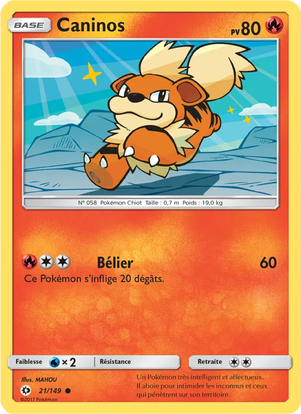 Caninos (Soleil et Lune #21/149)