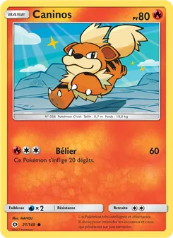 Caninos (Soleil et Lune #21/149)