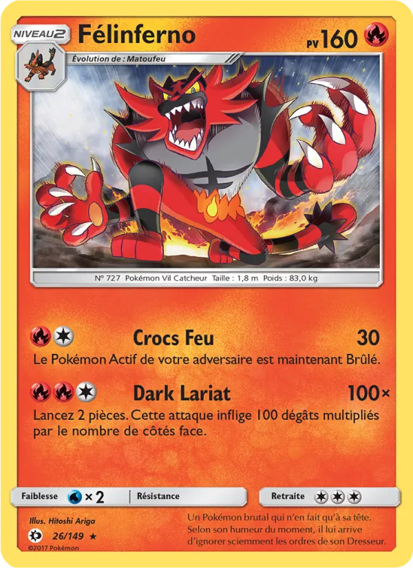 Félinferno (Sun & Moon #26/149)