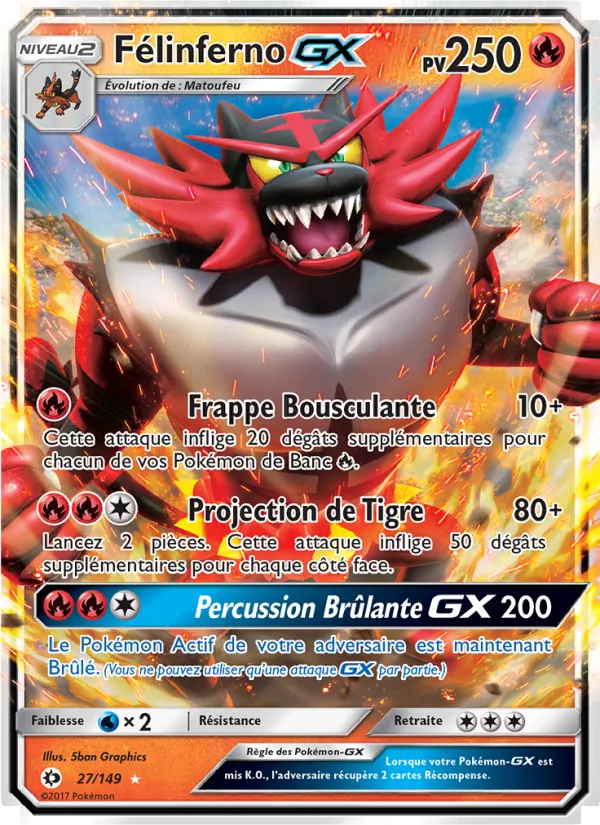 Félinferno GX (Soleil et Lune #27/149)