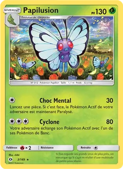 Papilusion (Soleil et Lune #3/149)
